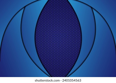 Blue Luxury Modern Abstract Background
