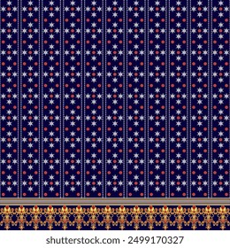 Blue luxury snow s stars 