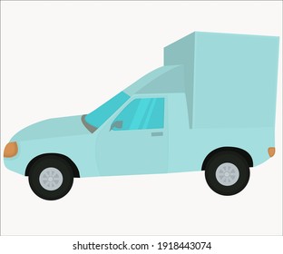 A blue machine of the coffee maker. A service concept. 