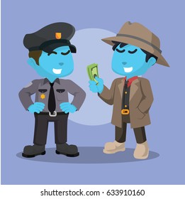 blue mafia bribing police