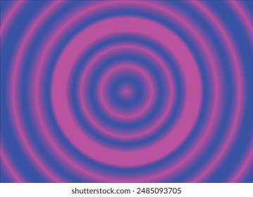 Blue and magenta color radial gradient background design 