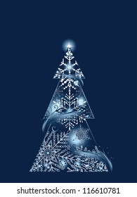 blue magic tree