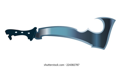 Blue Magical Shiny Sword