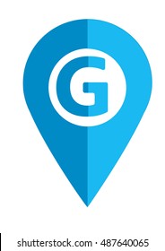 blue map pointer, place destination, geo location , pace searching 