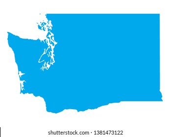 7,678 Washington state shape Images, Stock Photos & Vectors | Shutterstock