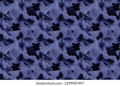 Blue Marble Rock Pattern. Water Color Splash Wall. Navy Gradient Watercolor. Denim Alcohol Ink Watercolor. Navy Sea Ocean. Light Vector Splash. Blue Tile Marble Background. Modern Seamless Sea Foam