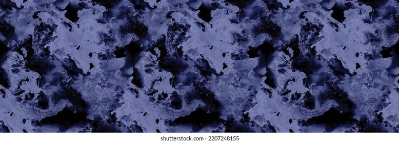 Textura de la Roca de Mármol Azul. Denim Fondo de color de agua. Piedra marina. Muro de repetición de tinta de alcohol. Fondo del degradado de la marina. Colores De Mármol Azul. Esplash vectorial ligero. Pintura abstracta de vectores