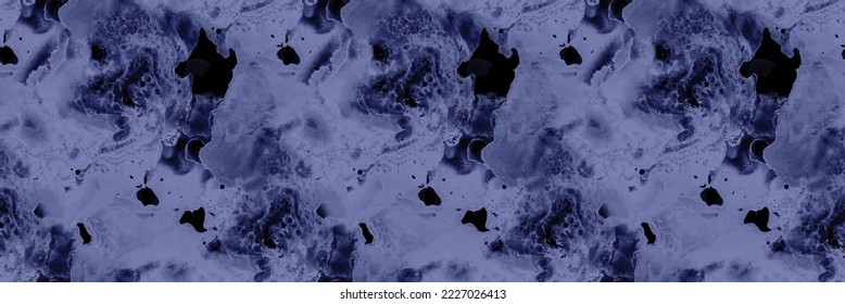 Blue Marble Rock Texture. Navy Sea Paint. Ocean Elegant Granite. Denim Alcohol Ink Background. Navy Abstract Watercolor. Blue Tile Marble Background. Water Color Marble Wall. Vector Abstract Sea Foam