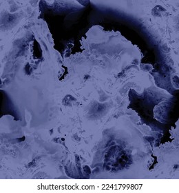 Textura del Mar de Mármol Azul. Fondo De Mármol De La Armada. Color blanco de tinta de alcohol. Textura oceánica elegante. Espacio de rock naval. Pintura de salpicaduras de color de agua. Color de agua azul abstracto. Pintura abstracta moderna