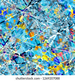 Blue marble seamless texture with color inclusion. 