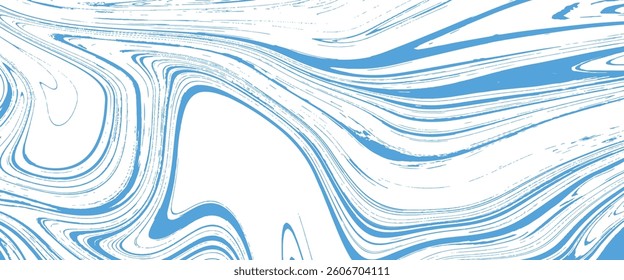Blue Marble Texture, Abstract Vector Background
