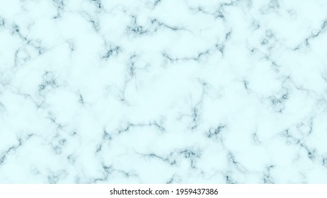 Blue marble texture background. Abstract backdrop of marble granite stone. Vector illustration 