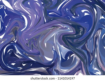 Blue marble texture background. vector illustration