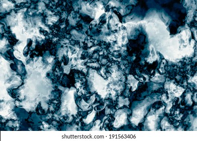 Blue Marble Texture Background. Vector Illustration