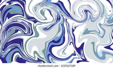 Blue marble texture background blue zircon . vector illustration