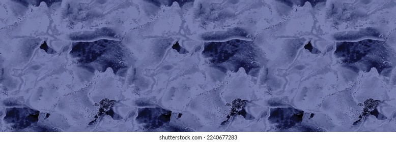 Blue Marble Tile Texture. Water Color Splash Paint. Navy Rock Stone. Light Vector Ceramic. Blue Sea Marble Background. Navy Abstract Watercolor. Denim Alcohol Ink Watercolor. Vector Abstract Template