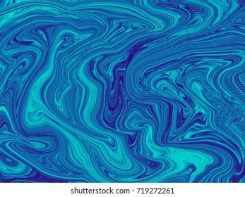 Blue Marbling Texture design for poster, brochure, invitation, cover book, catalog.  Vector illustration
