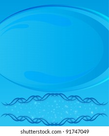 blue marine background vector