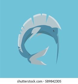blue marine fish