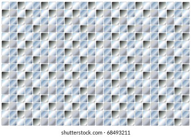 blue marine mosaic