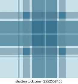 Blue marine stripes and lines, plaid pattern