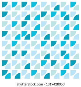 blue marine theme pattern- vector illustration