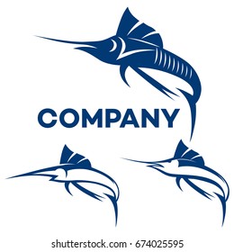 Blue marlin logo
