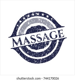 Blue Massage rubber seal