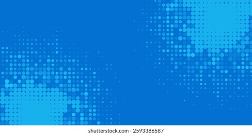 Blue Mathematical dot Symbols Pattern. Math Design Elements Background. Medical  