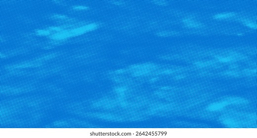 Blue Mathematical dot Symbols Pattern. Math Design Elements Background