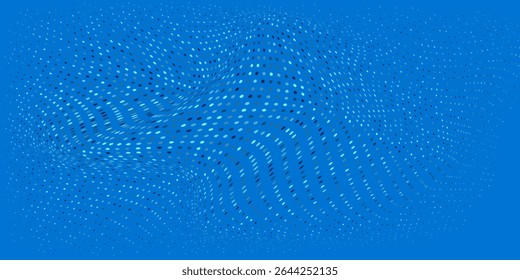 Blue Mathematical dot Symbols Pattern. Math Design Elements Background. Medical