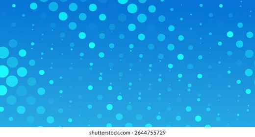 Blue Mathematical dot Symbols Pattern. Math Design Elements Background
