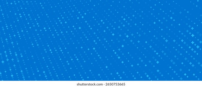 Padrão de símbolos de ponto azul matemático. Plano de Fundo de Elementos de Design de Matemática. Médico  