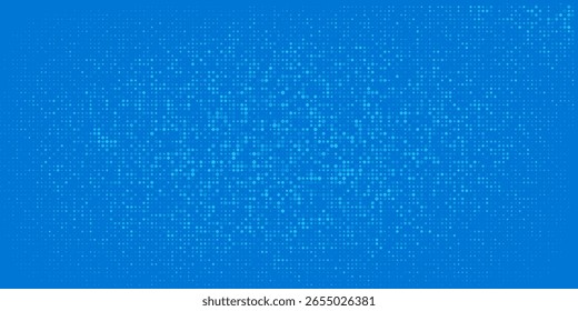Blaues mathematisches Punktsymbolmuster. Hintergrund für mathematische Entwurfselemente. Medizin  