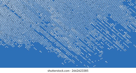 Padrão de símbolos de ponto azul matemático. Plano de Fundo de Elementos de Design de Matemática. Médico  