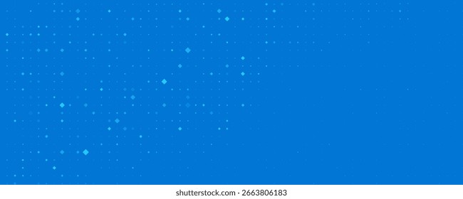 Padrão de símbolos de ponto azul matemático. Plano de Fundo de Elementos de Design de Matemática. Médico  