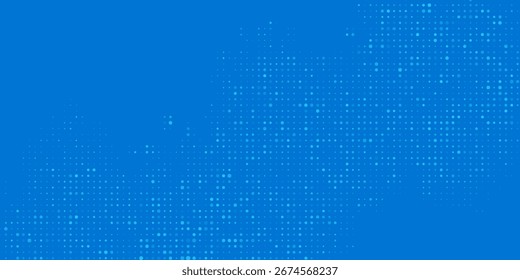 Padrão de símbolos de ponto azul matemático. Plano de Fundo de Elementos de Design de Matemática. Médico  