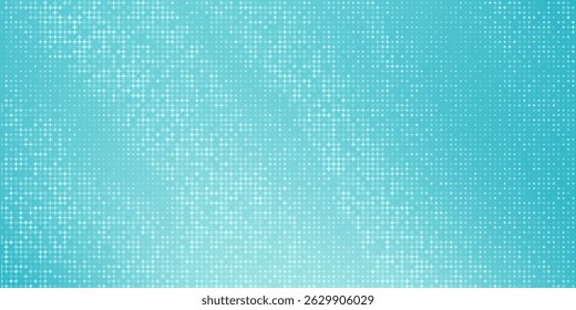 Padrão Azul Matemático Mais Símbolos. Plano de Fundo de Elementos de Design de Matemática. Antecedentes da Tecnologia Médica. Ilustração de vetor.