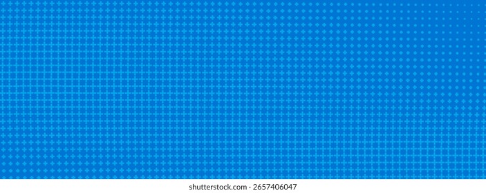 Padrão Azul Matemático Mais Símbolos. Plano de Fundo de Elementos de Design de Matemática. Antecedentes de tecnologia médica. cartaz, banner, site