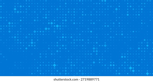 Padrão Azul Matemático Mais Símbolos. Plano de Fundo de Elementos de Design de Matemática. Antecedentes da Tecnologia Médica. Ilustração de vetor.