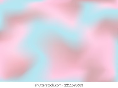 Blue mauve pink pastel wallpaper. Sweet trendy marshmallow gradient poster. Barbie rose sky. Background for flyer social media app presentation lending page wedding cover, advertisement banner.