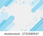 Blue Medical Abstract Background with Pills, Healthcare Icons and Clean Design