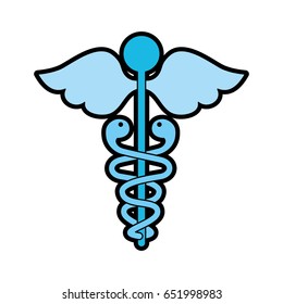 blue medical symbol