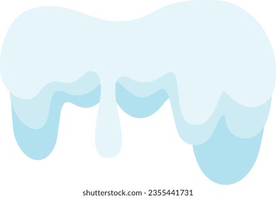 Blue Melting Ice Dripping Element