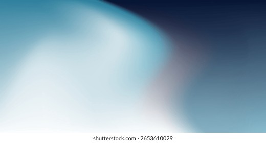 Luces de degradado de color de malla azul sobre fondo negro textura abstracta de gradación de grano azul y rojo 