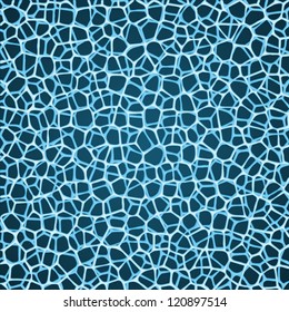 Blue mesh vector abstract background