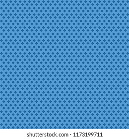 Blue metal background, perforated metal texture. Illustration