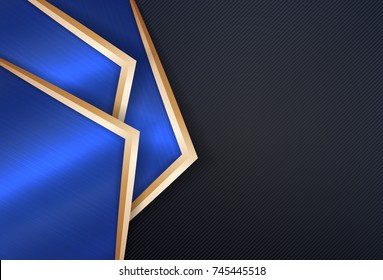 Blue metal stainless plate material brushed texture plate with bright reflection. Shiny aluminum alloy abstract design background. High-resolution for a backdrop, industrial or your decorative design
