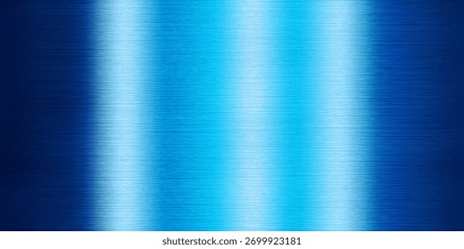 Ilustración vectorial de fondo de textura de metal azul