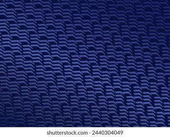 Blue metal texture steel background. Perforated metal sheet.